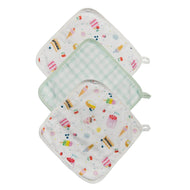 Loulou Lollipop Washcloth 3-Pieces Set