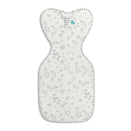 Love To Dream Swaddle Up Bamboo 1.0 Tog Stars & Moon Cream