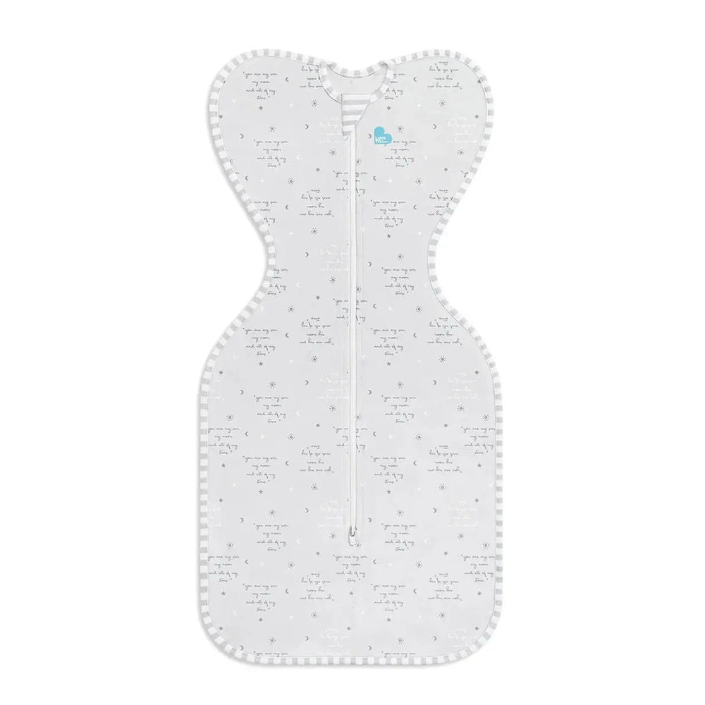 Love To Dream Swaddle Up Cotton 0.2 Tog You Are My Grey