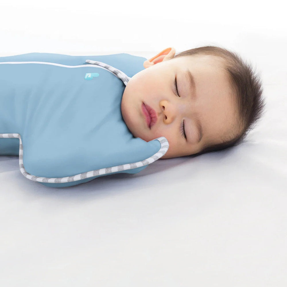Love To Dream Swaddle Up Original Cotton 1.0 Tog Dusty Blue