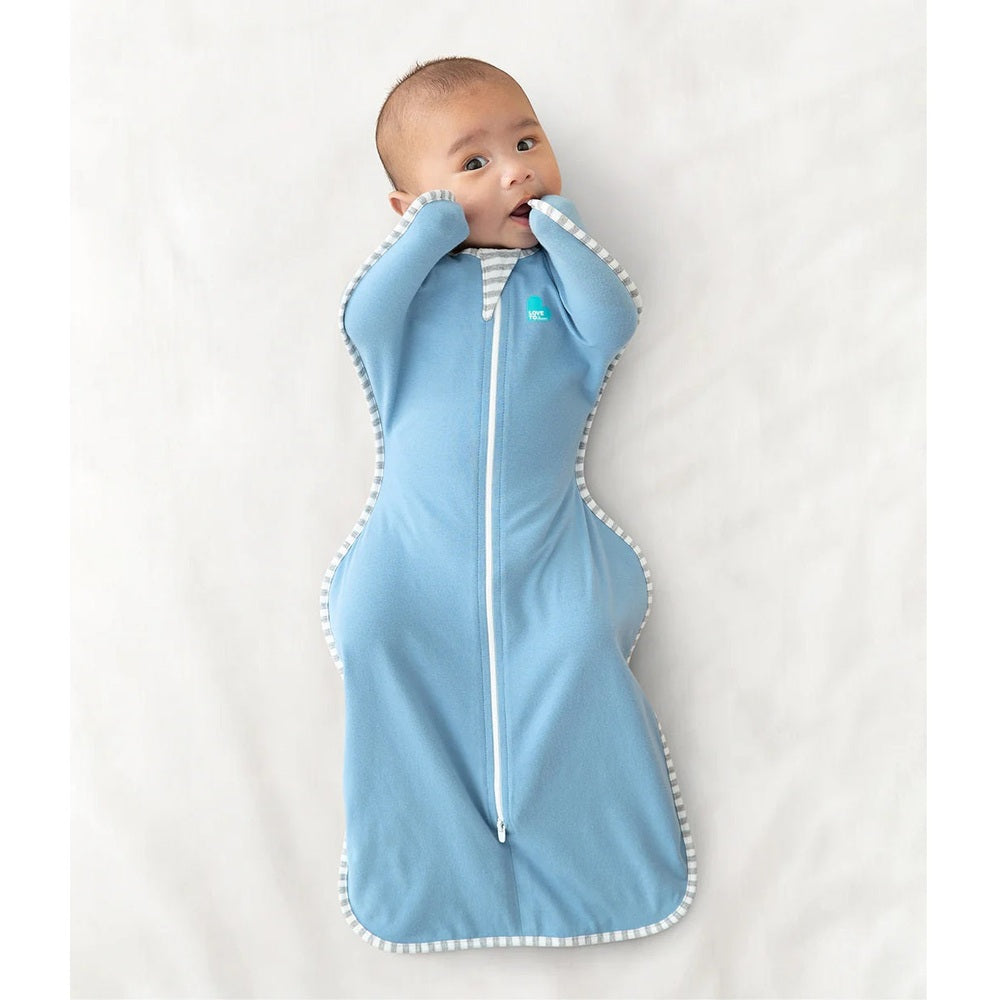 Love To Dream Swaddle Up Original Cotton 1.0 Tog Dusty Blue