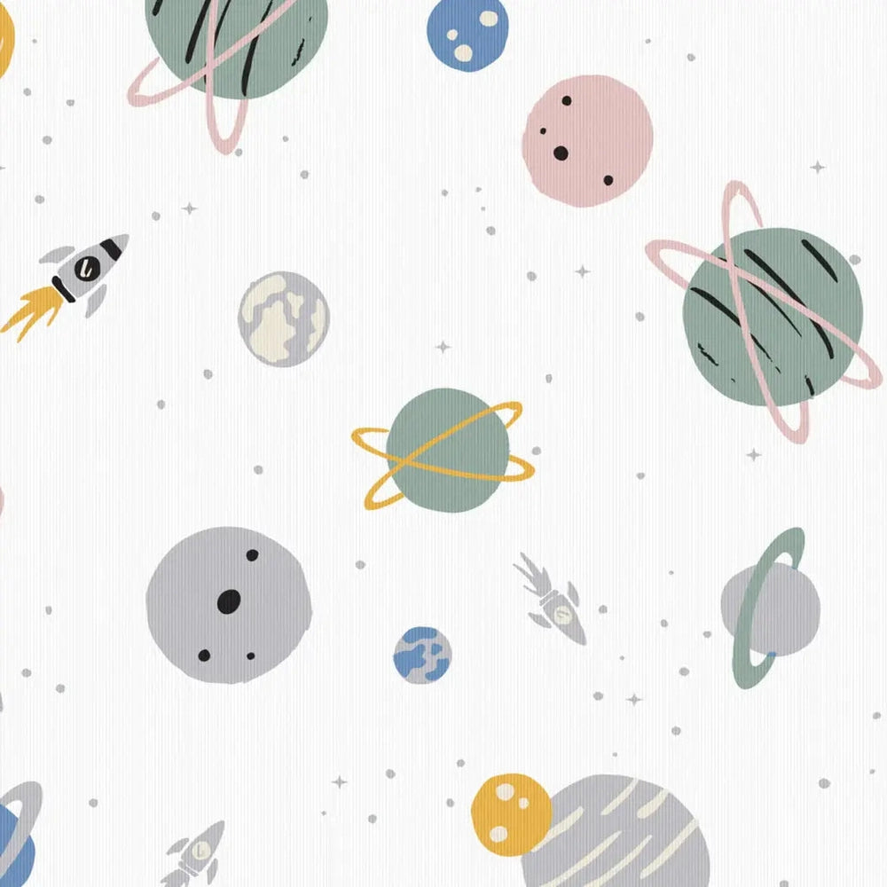 Love To Dream Swaddle Up Transition Bag Cotton 0.2 Tog in white space pattern laid flat.