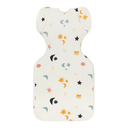 Love To Dream Swaddle Up Transition Bag Organic Cotton 1.0 Tog Buff Lunar