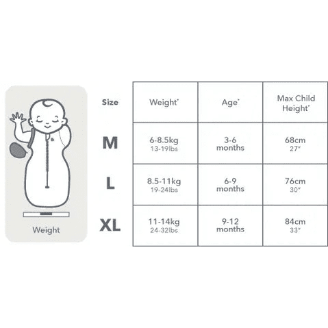 Love To Dream Swaddle Up Transition Bag Organic Cotton 1.0 Tog Celestial Dot Mint