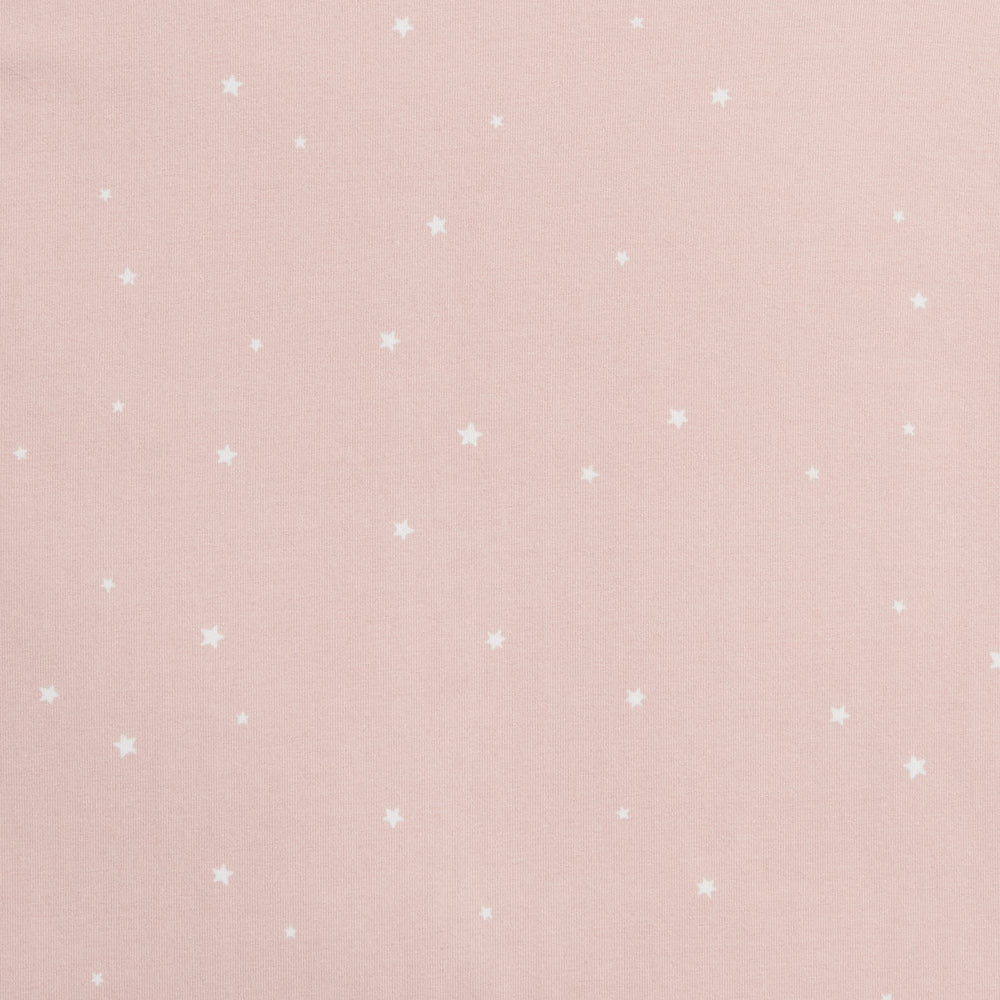 Love To Dream Swaddle Up Transition Bag Original Cotton 1.0 Tog Powder Pink Twinkle two-way zipper detail