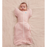 Love To Dream Swaddle Up Transition Bag Original Cotton 1.0 Tog Powder Pink Twinkle