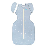 Love To Dream Swaddle Up Transition Bag Viscose From Bamboo 1.0 Tog Mist Blue Boats