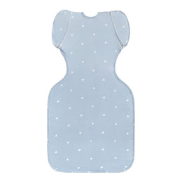 Love To Dream Swaddle Up Transition Bag Viscose From Bamboo 1.0 Tog Mist Blue Boats