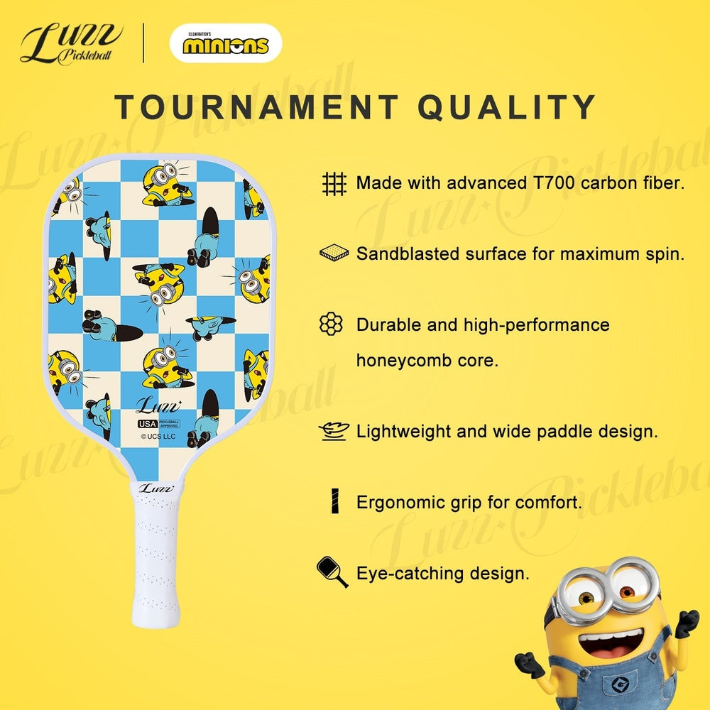 Luzz Minions Checker Champ Original Paddle