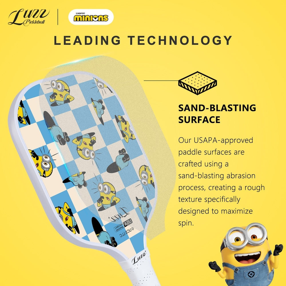 Luzz Minions Checker Champ Original Paddle