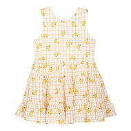 Mabel And Honey Bananas Printed Crinkle Chiffon Dress