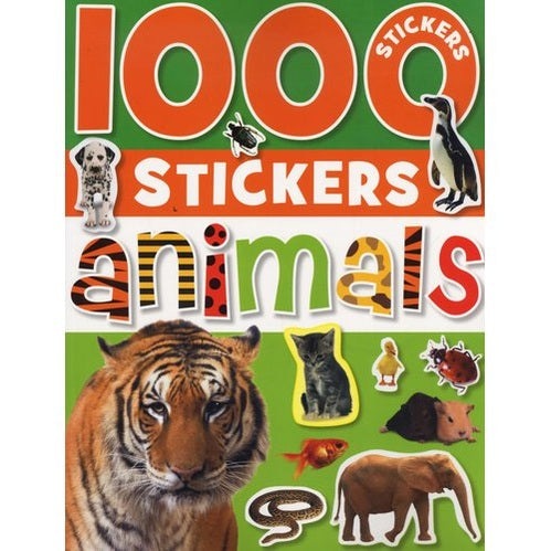 Make Believe Ideas 1000 Animals stickers set with tiger, cat, dog and other animals