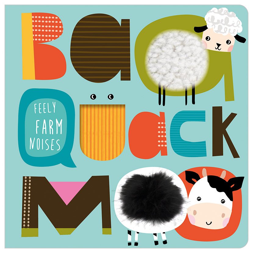 Make Believe Ideas Baa Quack Moo educational toy with colorful farm letters and cute farm animals