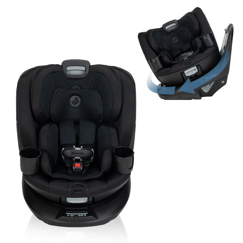Maxi-Cosi Andi 360 rotating all-in-one convertible car seat in black