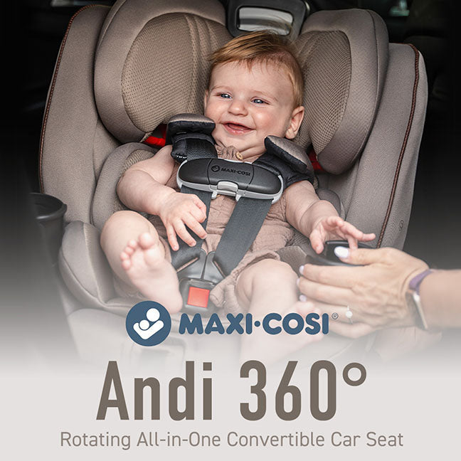Maxi Cosi Andi 360 Rotating All-in-One Convertible Car Seat