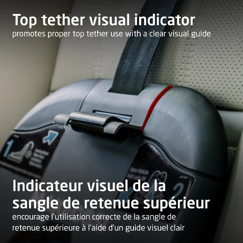 Maxi-Cosi Andi 360 convertible car seat with top tether