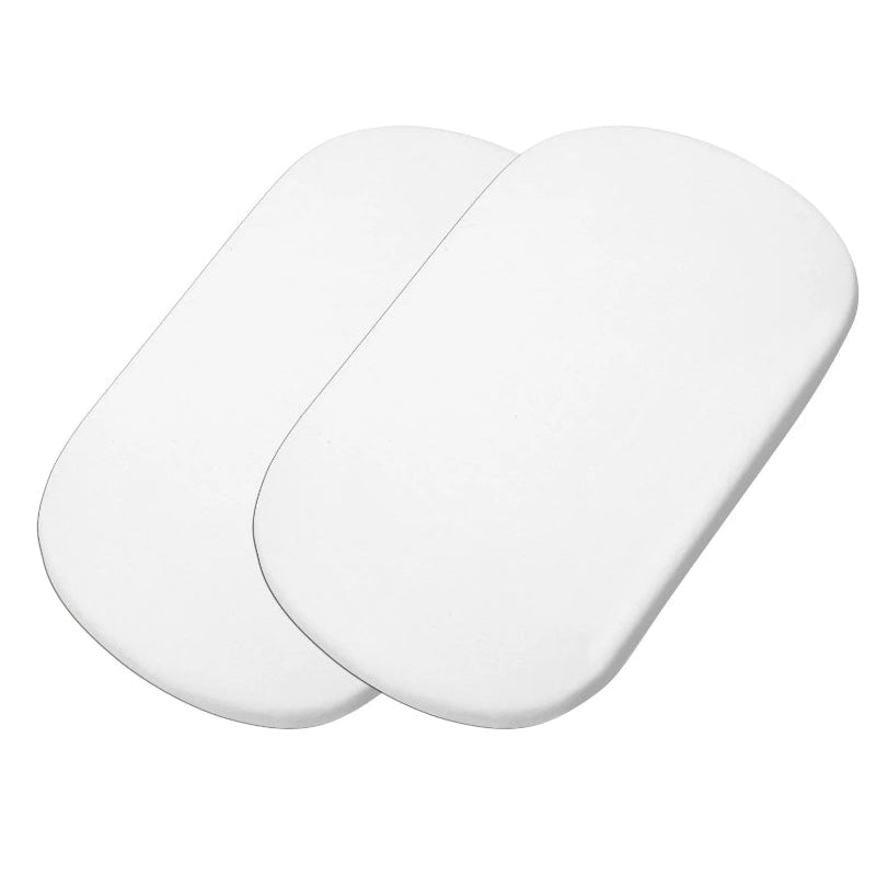 Maxi Cosi Iora bedsheets, white, 2-pack for crib bedding