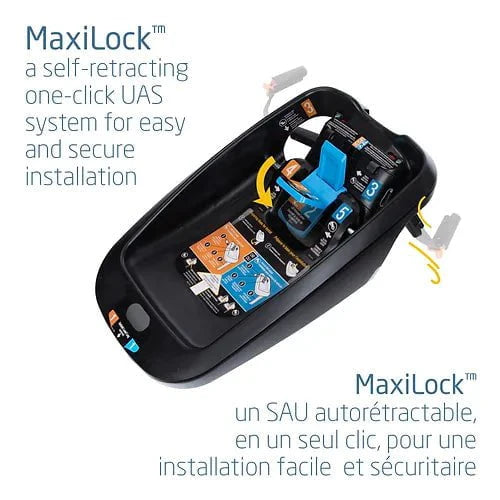 Maxi Cosi Mico infant car seat base, baby transport accessory for infant car seats, MAXI COSI brand.