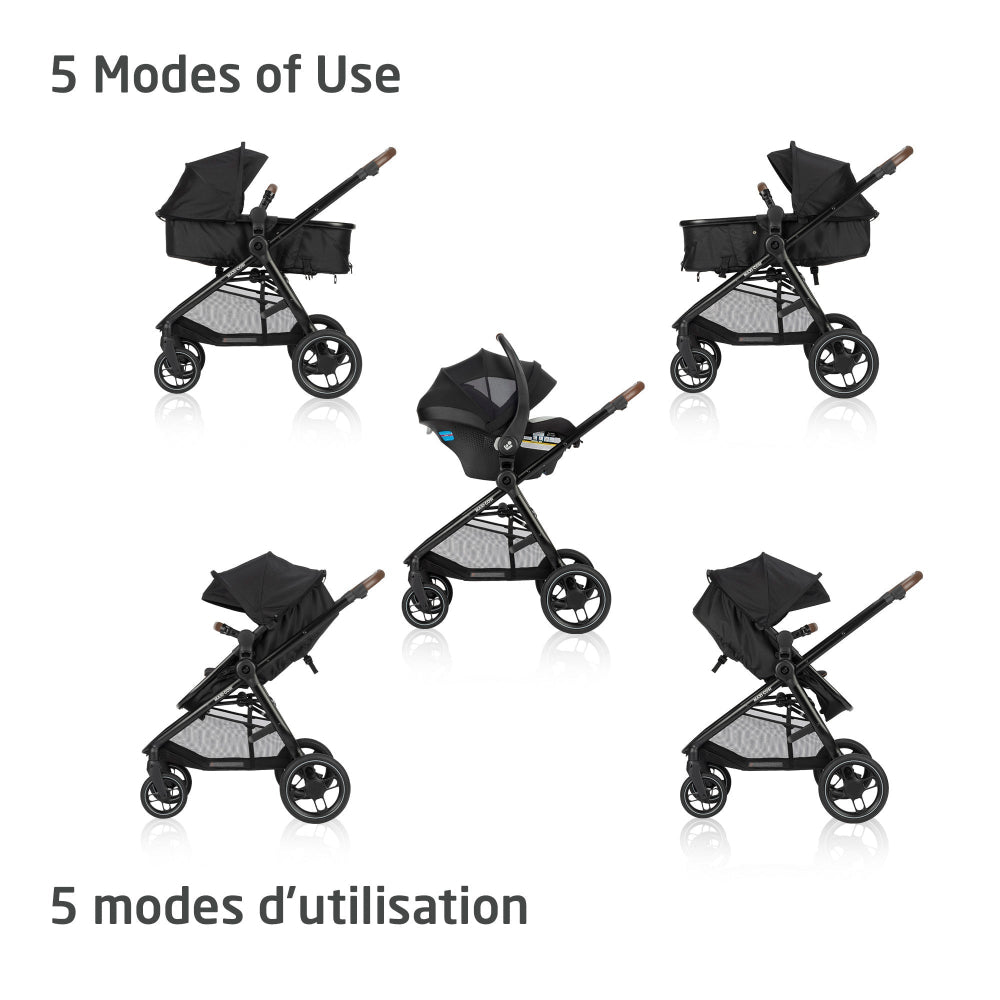 Maxi Cosi Zelia Luxe 5-In-1 Modular Travel System