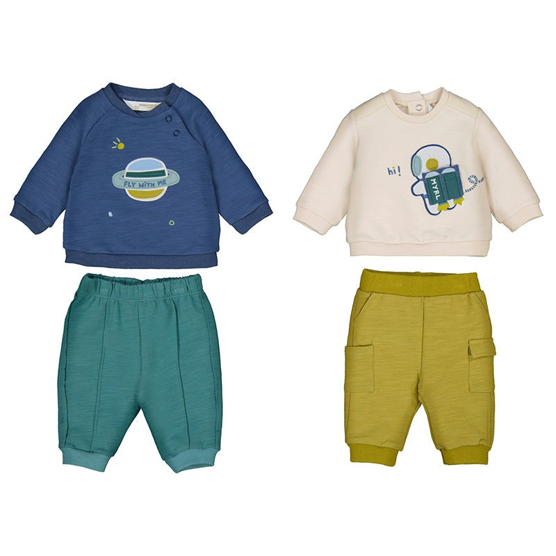 Mayoral 4 piece Knit Set Space