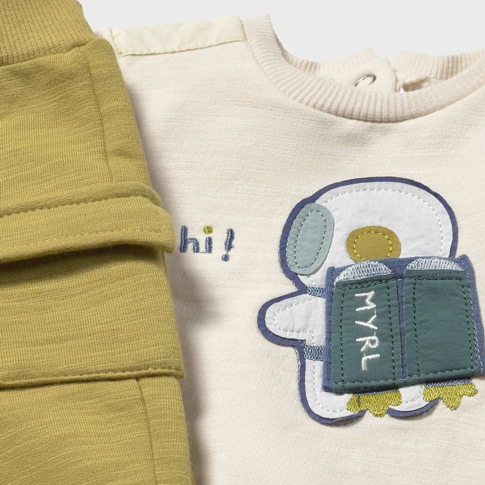 Mayoral 4 piece Knit Set Space