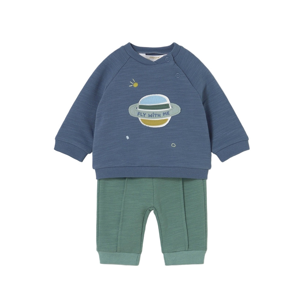 Mayoral 4 piece Knit Set Space
