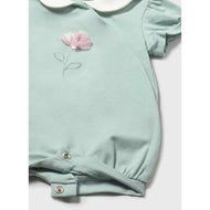 Mayoral Baby 2 Pack Short Onesie Set Aqua