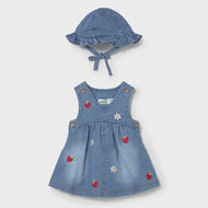 Mayoral Baby Dress Denim