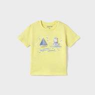 Mayoral Baby Sailboat T-Shirt Sorbet Yellow