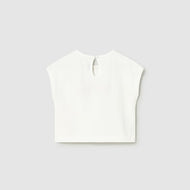 Mayoral Baby Short Sleeve Shirt Natural