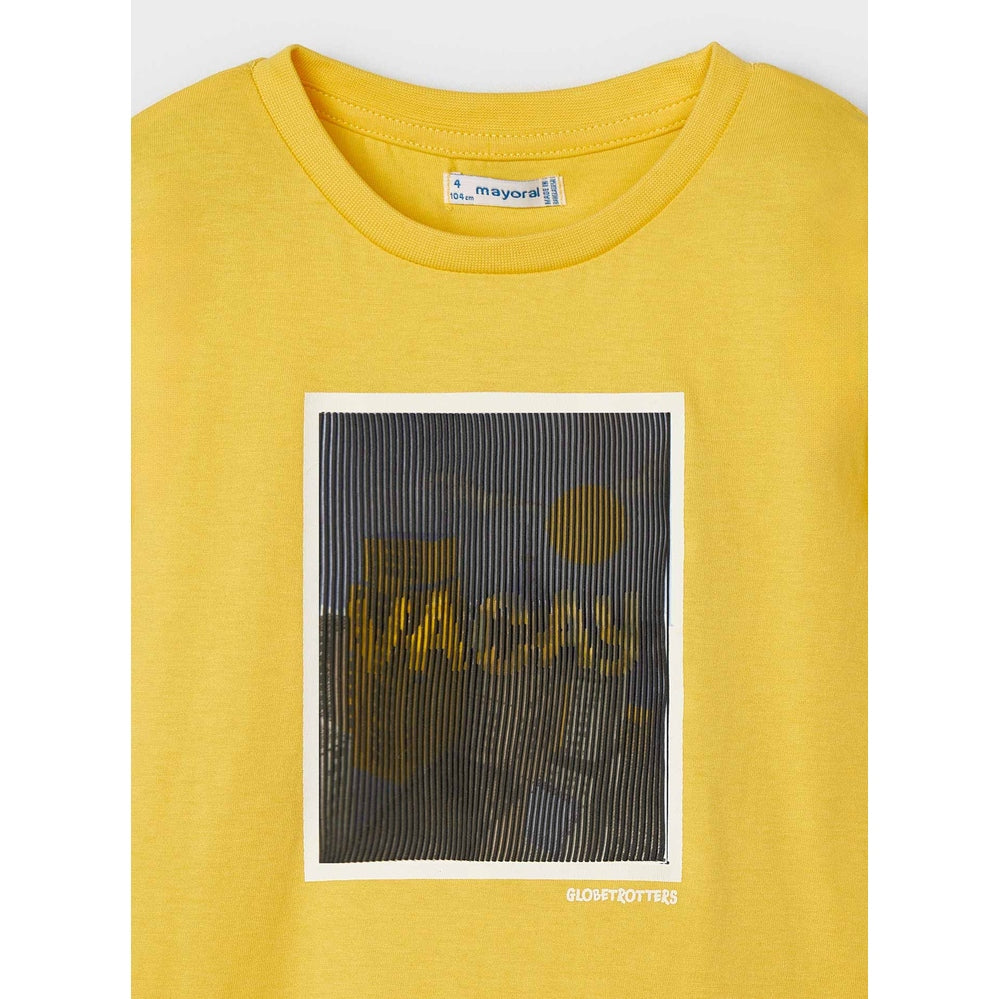Mayoral Boys T-Shirt Yellow Sun