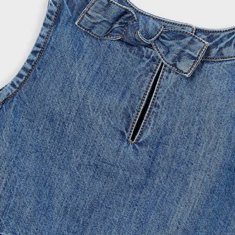 Mayoral Denim Top Dark