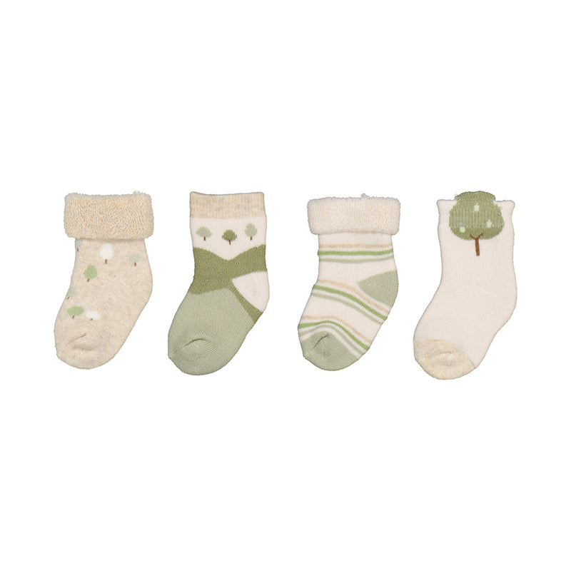 Mayoral Newborn 4-Pack Socks