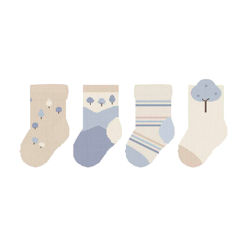 Mayoral Newborn 4-Pack Socks