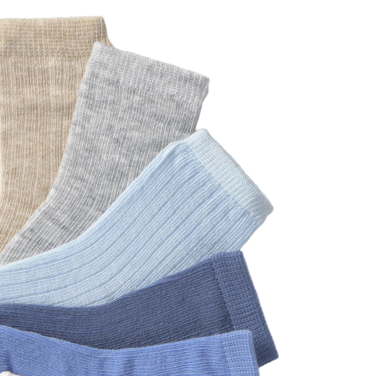 Mayoral Newborn 6-Pack Socks Blue