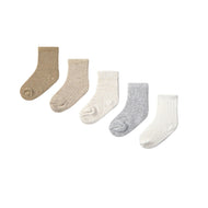 Mayoral Newborn 6-Pack Socks Neutrals