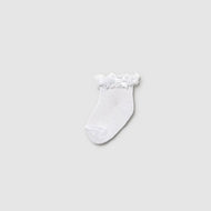 Mayoral Newborn Dress Socks White