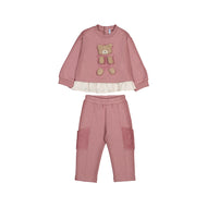 Mayoral Teddy Bear Tracksuit Orchid
