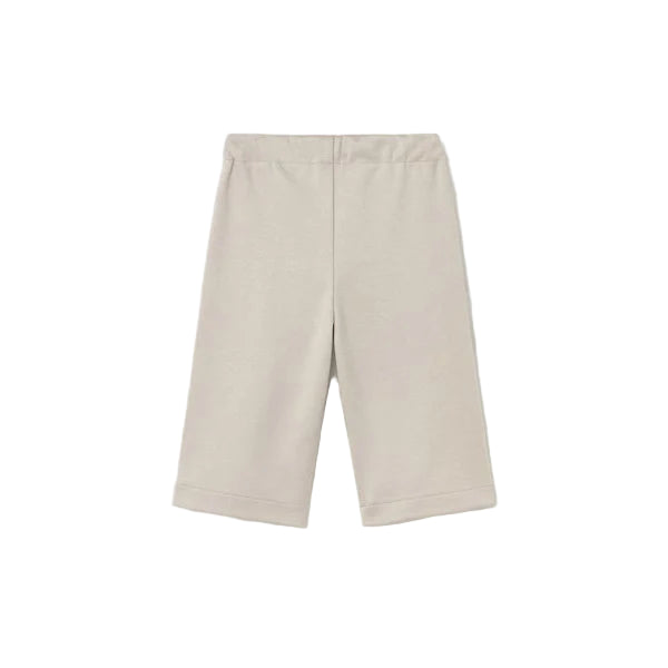 Mayoral stone twill long pants for babies, soft beige toddler bottoms
