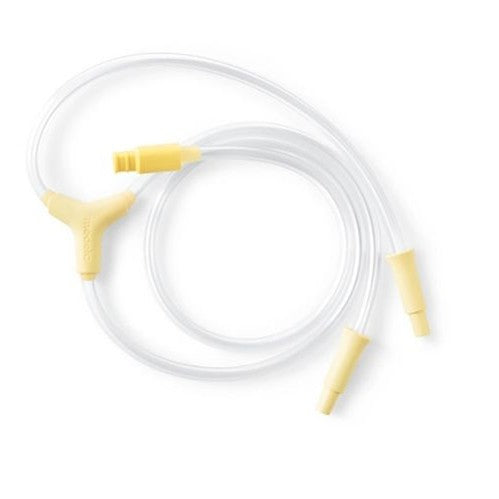 Medela Freestyle Flex replacement tubing, clear with yellow connectors