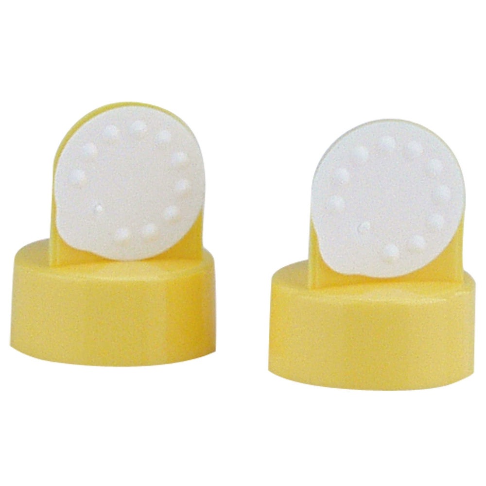 MEDELA valves and membranes set for Harmony/Swing/PumpInStyle/Symph breast pumps, yellow 2-pack