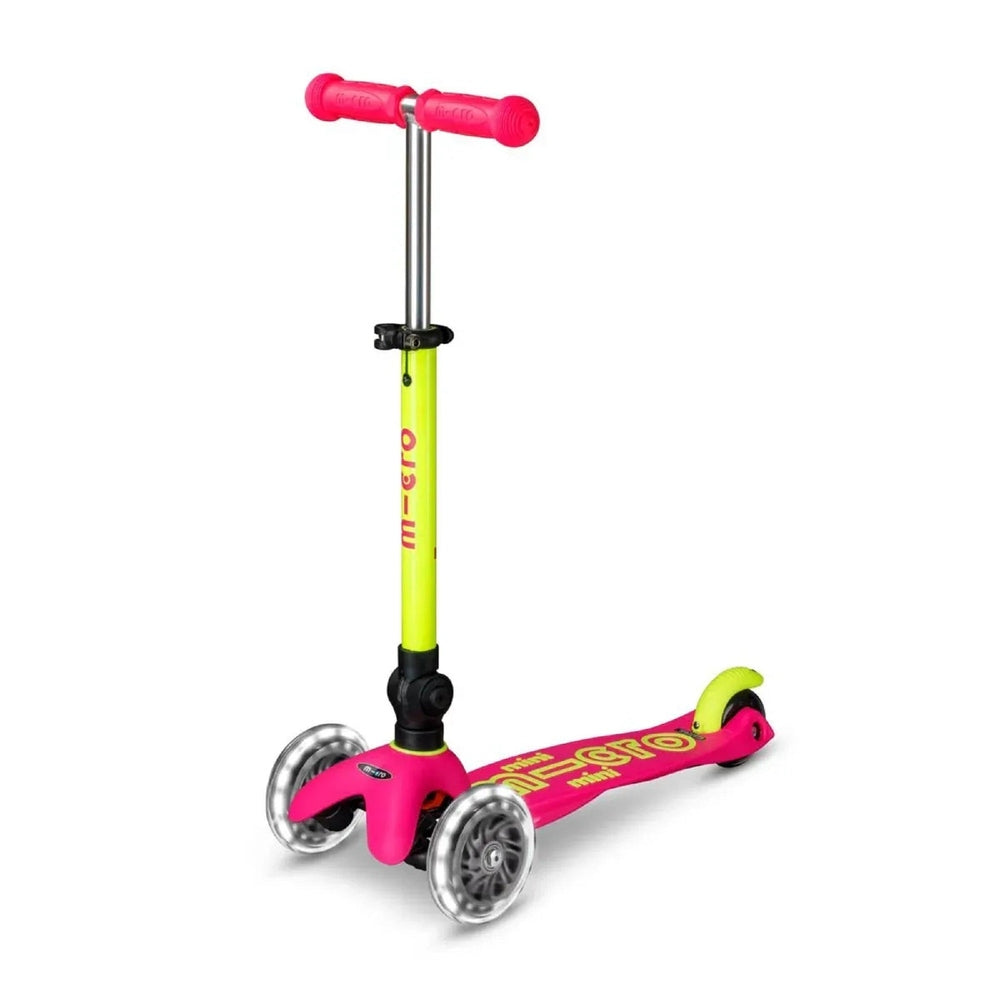 Micro Mini Deluxe Foldable Led Scooter