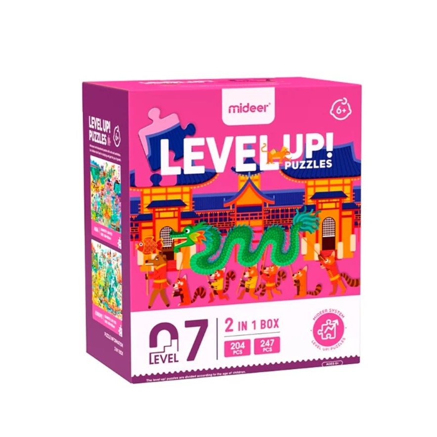 Mideer Advanced Puzzle 07 Geography 451 pcs