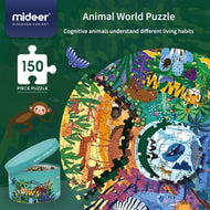 Mideer Circle Puzzle Animals Around The World Puzzle
