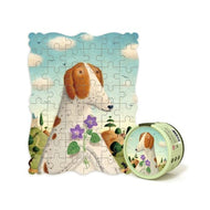 Mideer Porteaits Puzzle Dog And Violets