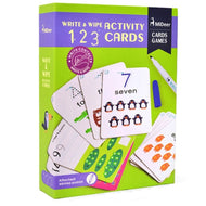 Mideer Wipe And Write Activity 123 Cards