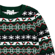 Miles The Label Cool Yule Fair Isle Jacquard Sweater