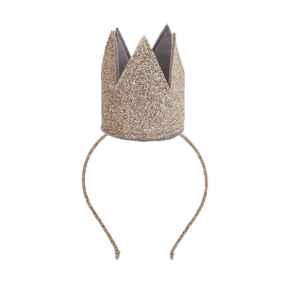 Mimi & Lula Glitter Crown Alice Gold