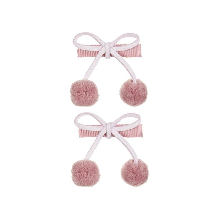 Mimi & Lula Pom Cherries Clips Heather