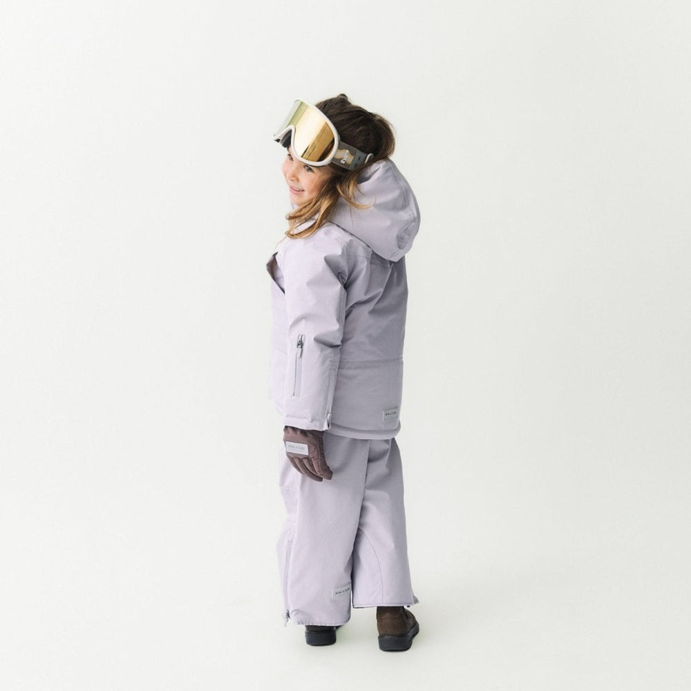 Mini A Ture Matadane Ski Tech Jacket Grs Purple Raindrops